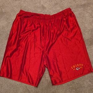 NFL Chiefs Red Athletic Men's Shorts